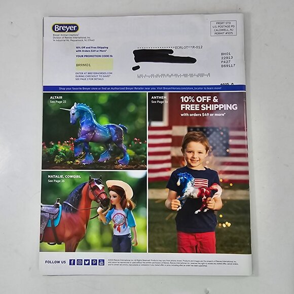 Breyer Holiday 2022 Collectible Catalog Featuring Model Horses Magazine - Picture 6 of 8